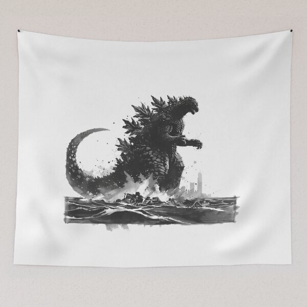 Aperçu de l'œuvre Godzilla créée et vendue par Nice En.