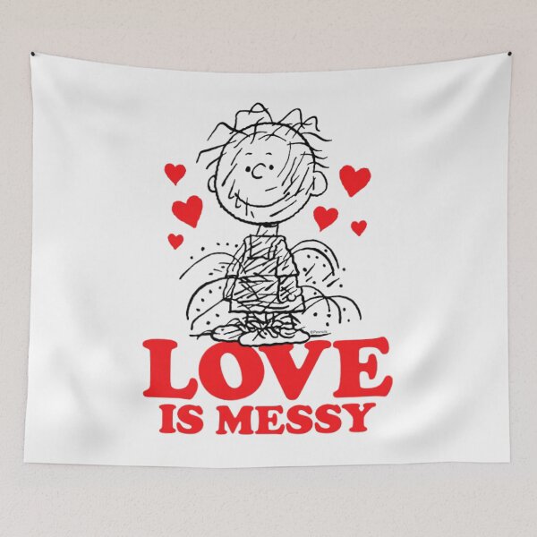 Item preview, Peanuts Funny Dusty Boy Red Hearts Graphic designed and sold by pellamfeferr.