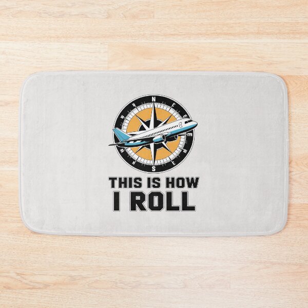 Item preview, This is How I Roll Pilot Airplane Cockpit Attitude Indicator designed and sold by TechnicalSara.