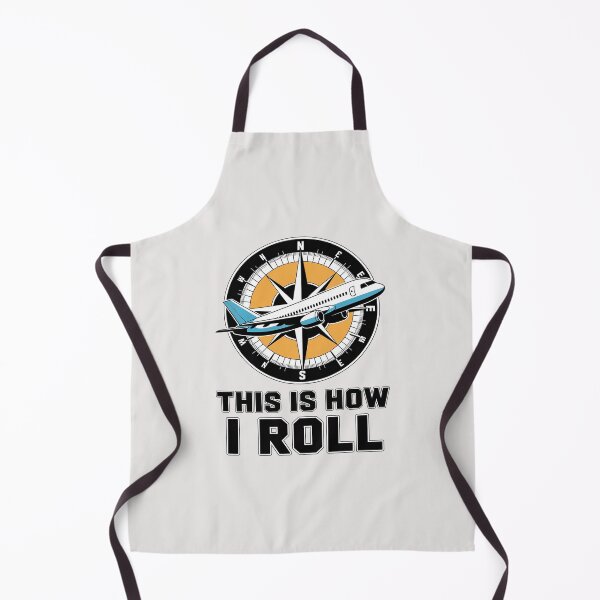 Item preview, This is How I Roll Pilot Airplane Cockpit Attitude Indicator designed and sold by TechnicalSara.