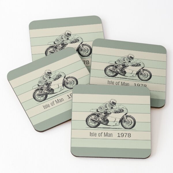 Item preview, Isle of Man TT Vintage Racing Motorcycle 1978 designed and sold by KiwiRider.