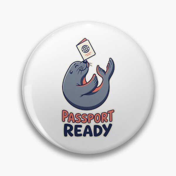 Item preview, Passport Ready Seal World Explorer designed and sold by Quillway.