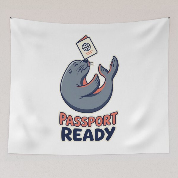 Item preview, Passport Ready Seal World Explorer designed and sold by Quillway.