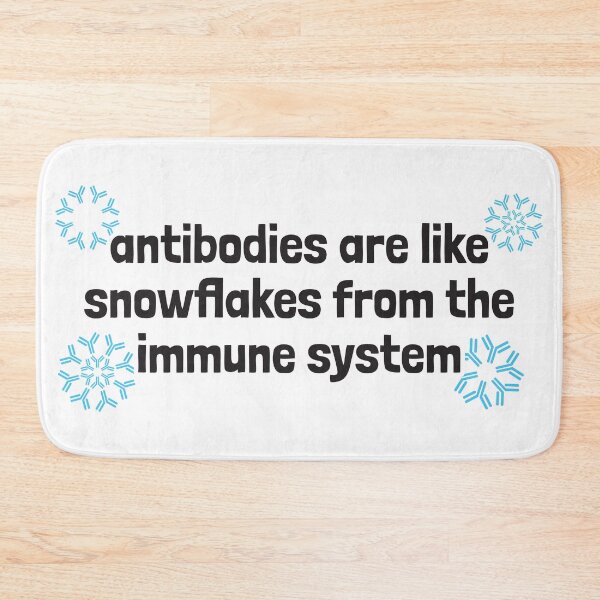 Item preview, Antibodies Are Like Snowflakes From The Immune System designed and sold by Artsy-Chemist.