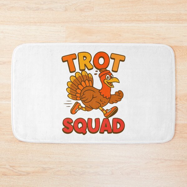 Item preview, 80s Fall Cute Gobble Squad Thanksgiving Happy Trot designed and sold by CalvinVanAuken.