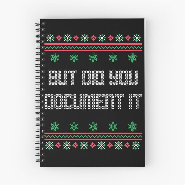 Item preview, But Did You Document It Funny Developer Ugly Christmas Sweater Meme designed and sold by DaphoLatara.