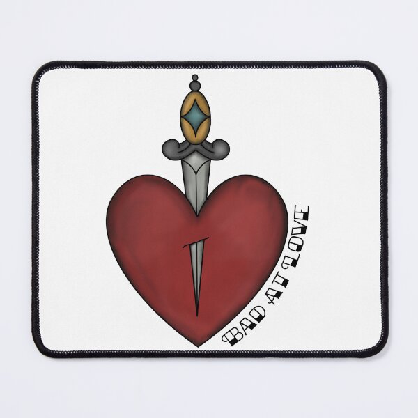 Item preview, Bad At Love Lyrics designed and sold by LunarAshes.