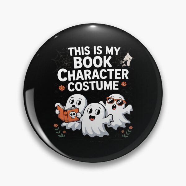 Item preview, This is My Book Character Costume-Halloween Ghost designed and sold by TechnicalSara.