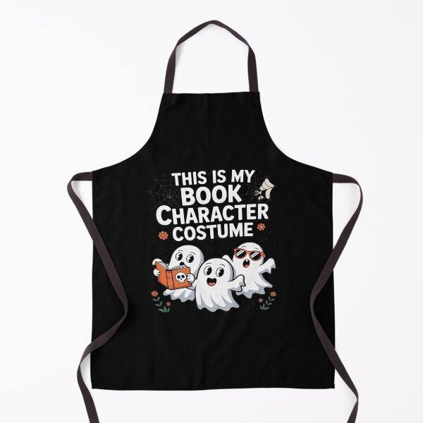 Item preview, This is My Book Character Costume-Halloween Ghost designed and sold by TechnicalSara.