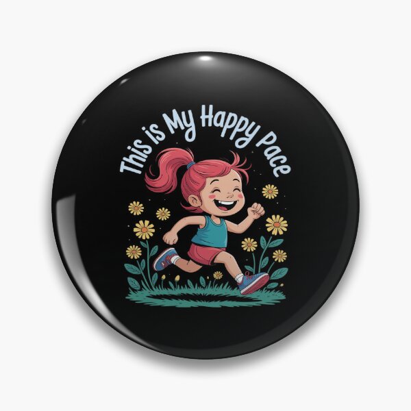 Item preview, This Is My Happy Pace Marathon Runner designed and sold by TechnicalSara.