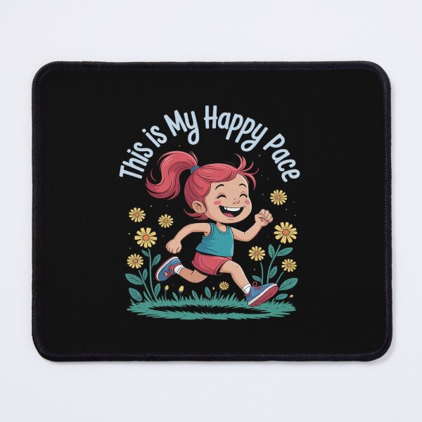 Item preview, This Is My Happy Pace Marathon Runner designed and sold by TechnicalSara.