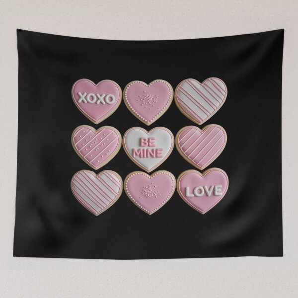 Item preview, Cute Valentine's Day Heart Cookies designed and sold by Moxizz.