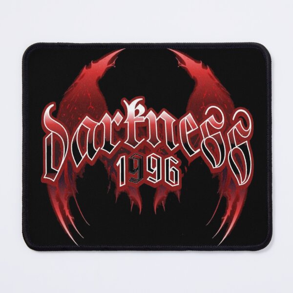 Item preview, DARKNESS 1996 Red Devil Wings Gothic Heavy Metal Graphic Tee designed and sold by GenZFashion000.