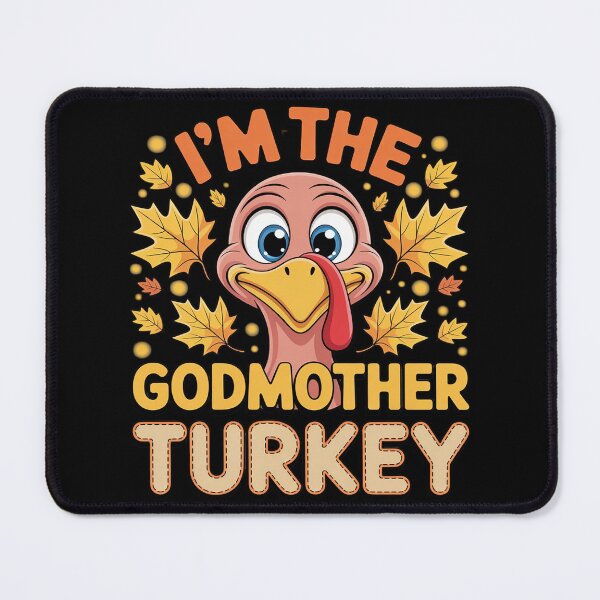 Item preview, Thanksgiving I'm The Godmother Turkey Matching designed and sold by KonstanKoraner.