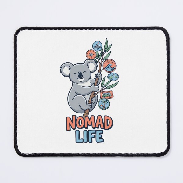 Item preview, Nomad Life Koala Travel Sticker Adventure designed and sold by Quillway.