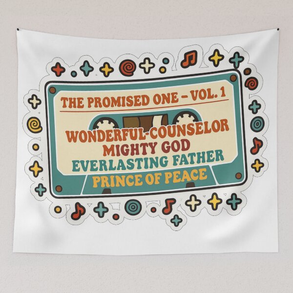 Item preview, Jesus The Promised One - Vol. 1 designed and sold by DailyGospel | Christian Art and Design.