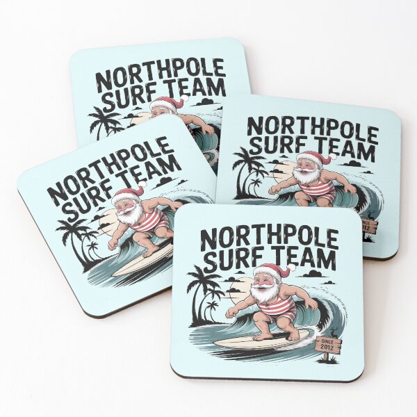 Item preview, NorthPole Surf Team  designed and sold by GraphicM0M.