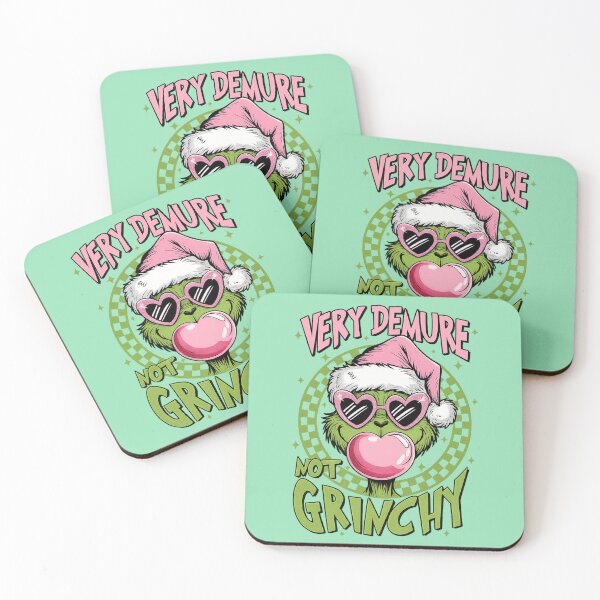 Item preview, Very Demure Not Grinchy - Funny Christmas designed and sold by Vicky021.