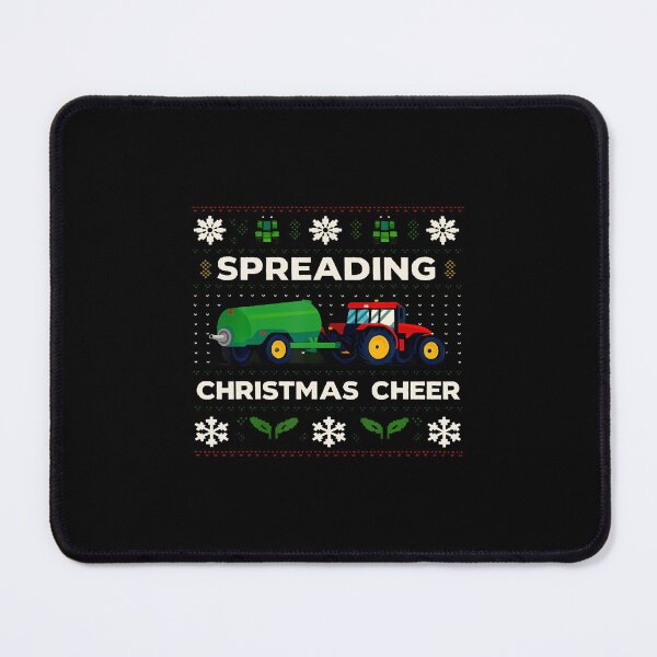 Item preview, Spreading Christmas Cheer Xmas Farm Tractor designed and sold by LavetaCatherine.