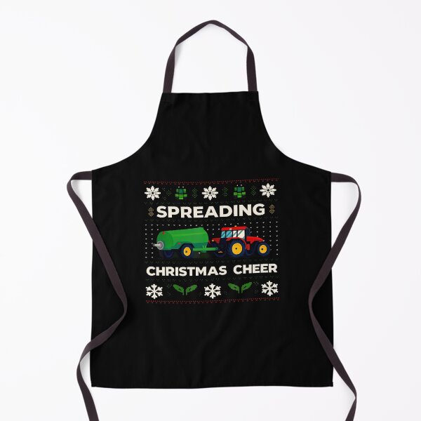 Item preview, Spreading Christmas Cheer Xmas Farm Tractor designed and sold by LavetaCatherine.
