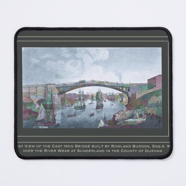 Item preview, Cast Iron Bridge, Sunderland, Durham designed and sold by Malcolm Walker.