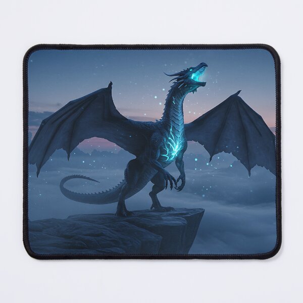 Item preview, Black Dragon in the Burning Ruins designed and sold by saiful020.
