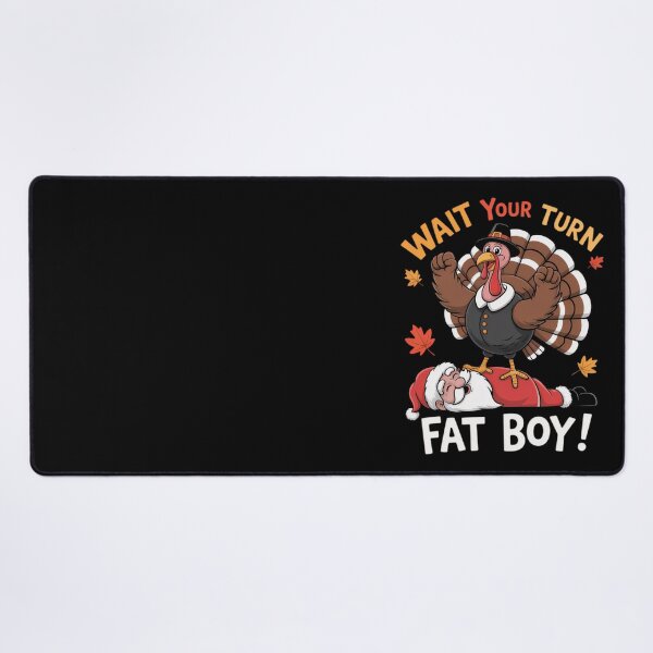 Item preview, Meme Turn Wait Your Classic Funny Thanksgiving Turkey Fatboy designed and sold by Rocklaretbean.