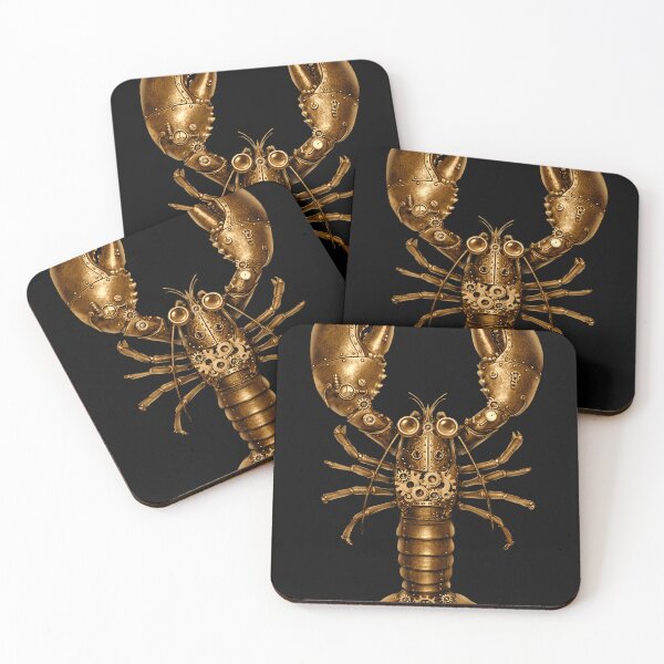 Item preview, Steam Punk Lobster or Grunge style Steampunk Lobsters designed and sold by lightidea.