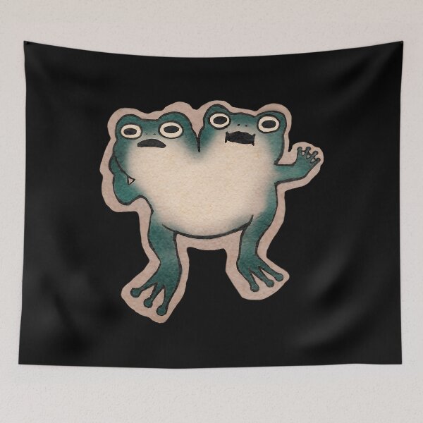 Item preview, Two-Headed Green Frog designed and sold by gvwaefle39.