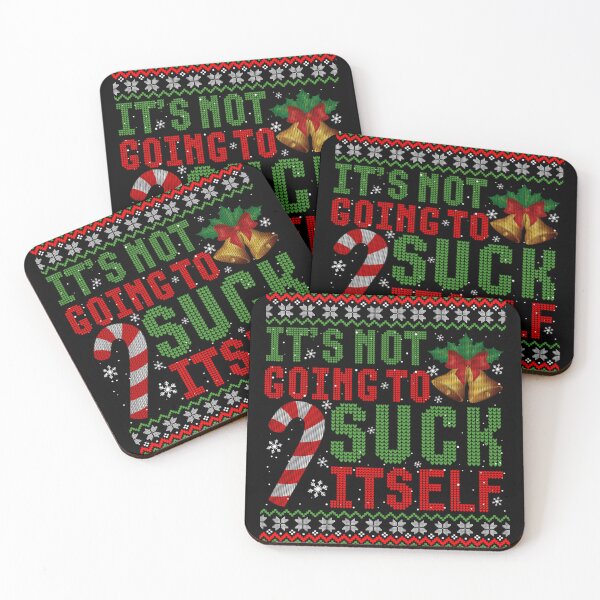 Item preview, It's Not Going To Suck Itself Funny Naughty Christmas Ugly Sweater designed and sold by HarinDonreka.