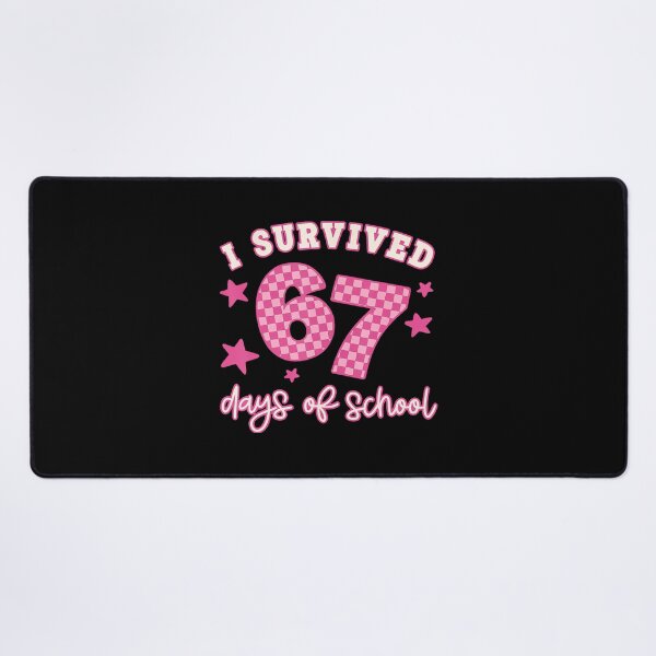Item preview, I Survived 67 Days Of School Funny 67 Teachers Students Meme designed and sold by Khescoiu.