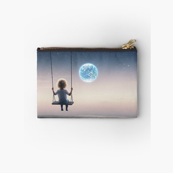Item preview, Moonlit Swing in the Night Sky designed and sold by saiful020.