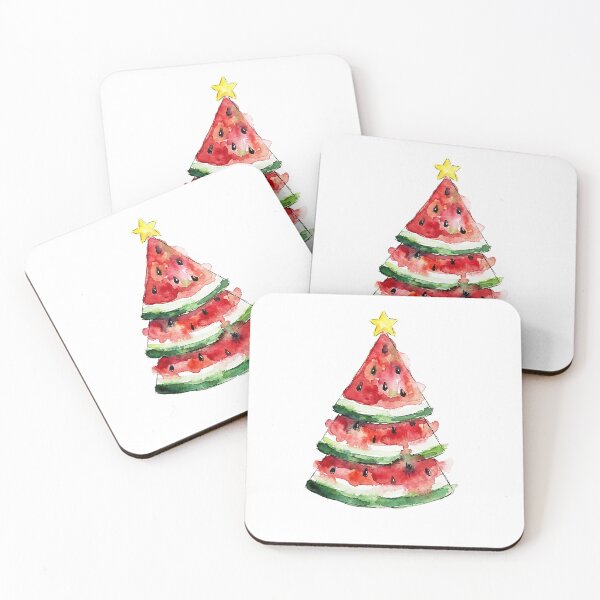 Item preview, Palestine Christmas Tree | Palestinian Watermelon   designed and sold by Qantara Art Gallery.