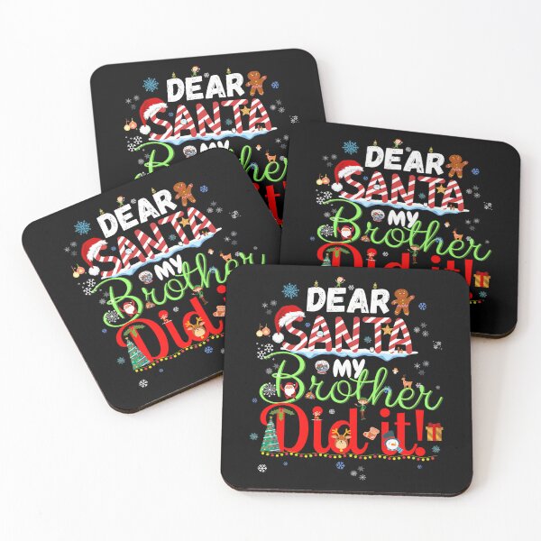 Item preview, Brother Retro It Holiday Funny Did Vintage Santa Christmas Dear My designed and sold by MediarMedic.