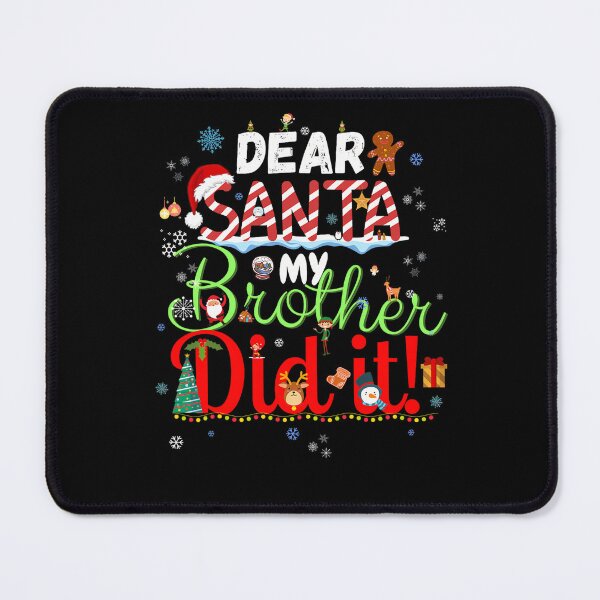 Item preview, Brother Retro It Holiday Funny Did Vintage Santa Christmas Dear My designed and sold by MediarMedic.