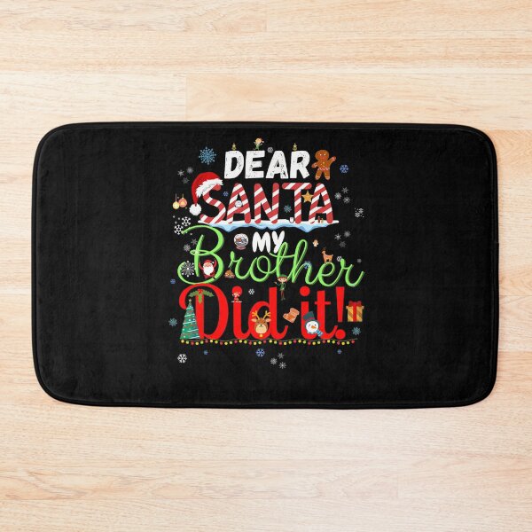 Item preview, Brother Retro It Holiday Funny Did Vintage Santa Christmas Dear My designed and sold by MediarMedic.