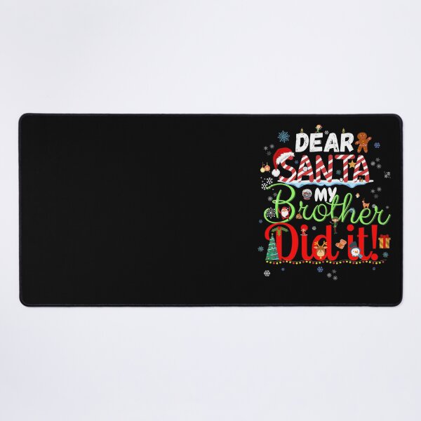 Item preview, Brother Retro It Holiday Funny Did Vintage Santa Christmas Dear My designed and sold by MediarMedic.