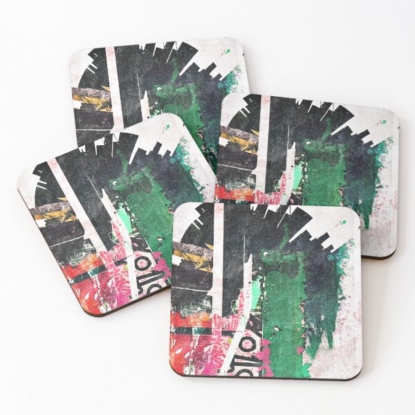 Item preview, Modern Urban Distressed Aesthetic Street Scene Abstract Art  designed and sold by DEC02.