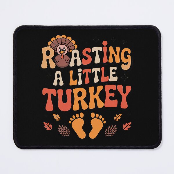 Item preview, Thanksgiving Roasting A Little Turkey Pregnancy Women Men  designed and sold by KonstanKoraner.