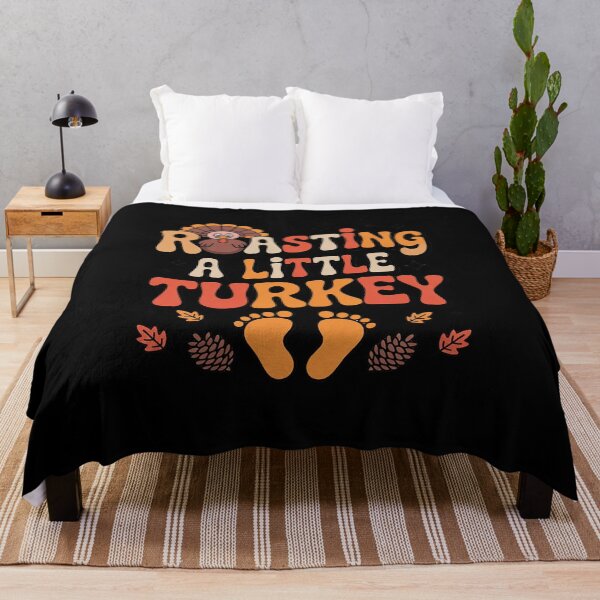 Item preview, Thanksgiving Roasting A Little Turkey Pregnancy Women Men  designed and sold by KonstanKoraner.