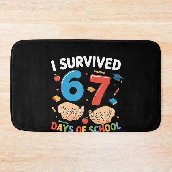 Item preview, I Survived 67 Days Of School Funny Six Seven 6 7 Meme Z Gen designed and sold by Khescoiu.