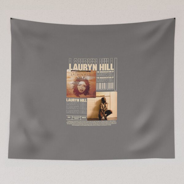 Item preview, LAURYN-HILL-FUGEES-THE-FAMOUS-VINTAGE-RETRO-ROCK-RAP-HIPHOP-T-SHIRT-(1) designed and sold by TheresaKrammer.
