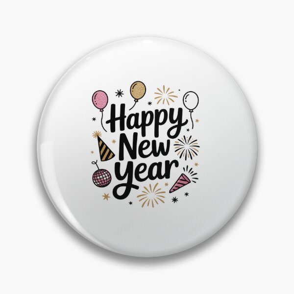 Item preview, Happy New Year Lettering Balloons designed and sold by SIGORDESIGN.