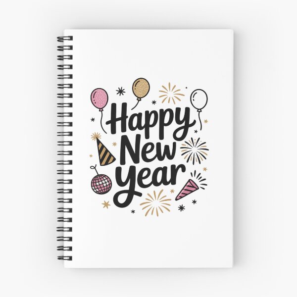 Item preview, Happy New Year Lettering Balloons designed and sold by SIGORDESIGN.