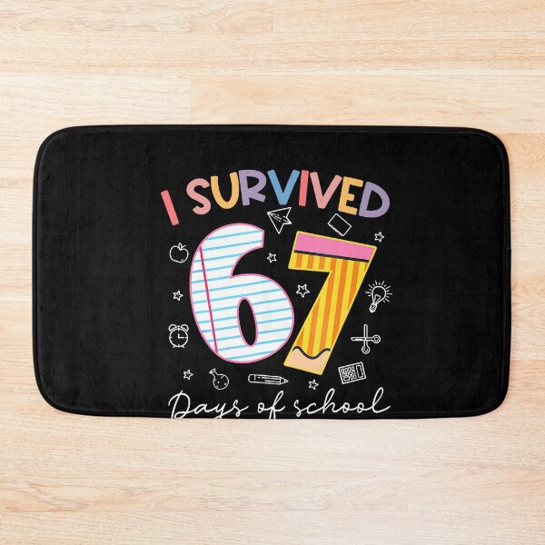 Item preview, I Survived 67 Days Of School Six Seven Meme Teacher Student designed and sold by Khescoiu.
