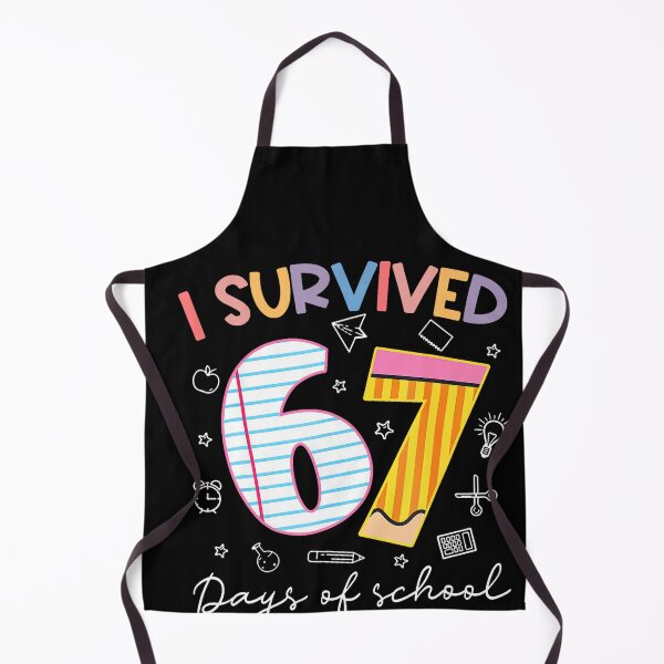 Item preview, I Survived 67 Days Of School Six Seven Meme Teacher Student designed and sold by Khescoiu.