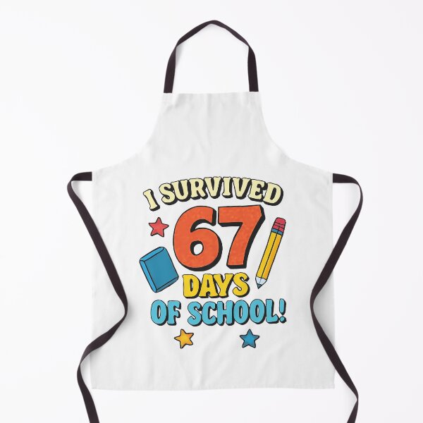 Item preview, Teacher Meme of 67 School Days Classic Survived Funny I Student 67 designed and sold by SteveSaccoro.