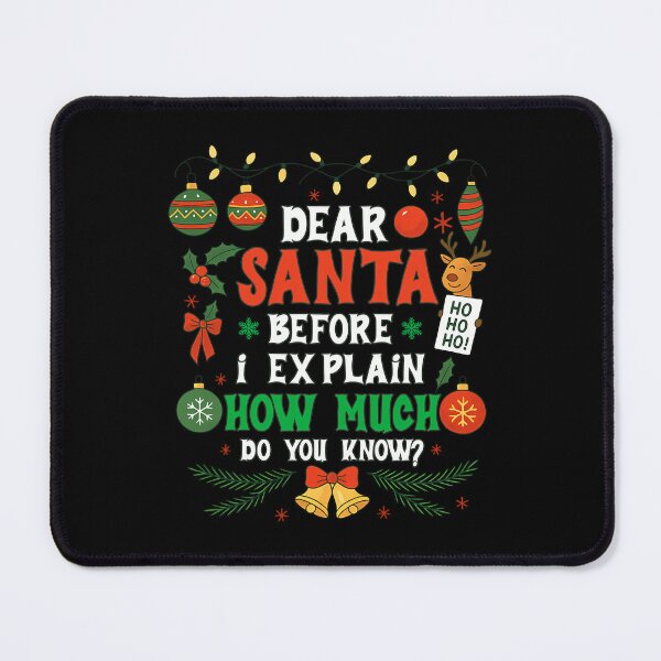 Item preview, Naughty Dear Santa List I Explain Santa The Funny Can On Christmas designed and sold by JoelyNavarro.