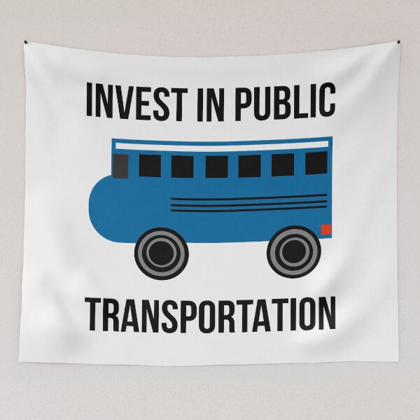 Item preview, Invest in public transportation  designed and sold by Rachel the Artist .