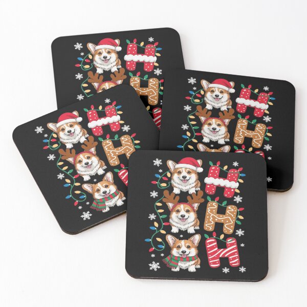 Item preview, Merry Corgmas Santa Corgi Christmas Cute Corgi Dog Reindeer  designed and sold by SIGORDESIGN.